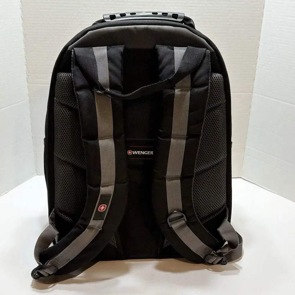 Wenger The Legacy Notebook Carrying Backpack 67329140 Black / Gray 16” Laptop
